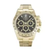 Rolex Daytona Cosmograph Yellow Gold Black Dial 16528 Oyster Replica