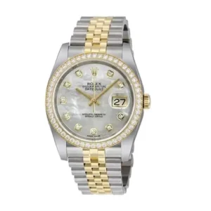 Rolex Datejust Mother of Pearl Diamond 116243-0022 Jubilee Replica