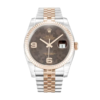 Rolex Datejust Chocolate Floral Dial 116231-0105 Jubilee Replica