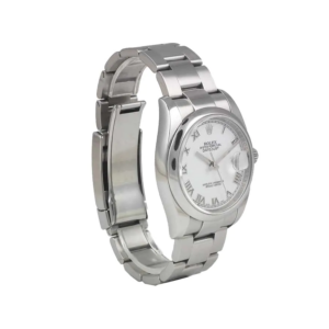 Rolex Datejust Oyster Perpetual Silver Roman Dial 116200 Oyster Replica