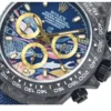 Rolex Daytona Cosmograph Color Fish Pattern Dial Replica Brand : Rolex Range : Daytona Model : 2071401 Reference No : 2071401 Movement : Automatic Gender : Man’s Case Size : 40 MM Case Material : Stainless Steel Strap Material : Stainless Steel Strap Colors : Blue Dial Colors : Black Waterproof : Yes