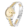 Rolex Datejust Yellow Gold Diamond Champagne Dial 179313 Jubilee