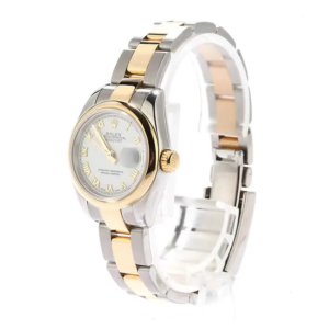 Rolex Datejust Automatic Lady Yellow Gold Roman Numerals 179163 Oyster Replica