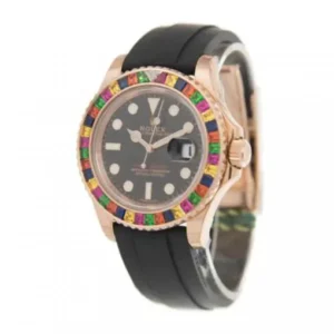 Rolex Perpetual Yacht-Master With Gem-Set Bezel 116695 SATS Replica
