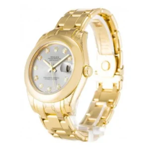 Rolex PearlMaster Gold Diamond 81208 Replica