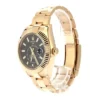 Rolex Sky-Dweller Black Dial Yellow Gold 326938 Oyster Replica