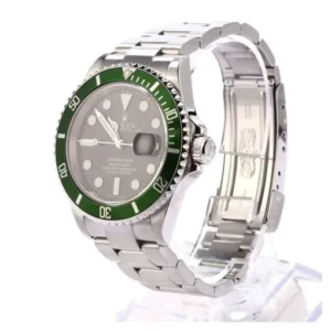 Rolex Submariner Date Kermit Black Dial 16610LV Replica