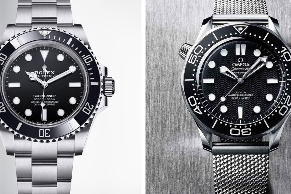 Sunday Morning Showdown: No-Date Divers — Omega Seamaster Diver 300M Vs. Rolex Submariner