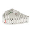 Day-Date 228206 KW Stainless Steel Black Diagonal Dial Replica