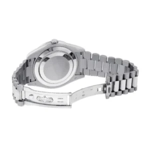 Day-Date 228349RBR White Gold & Diamond Automatic Diamonds & Sapphire Dial Oyster Replica