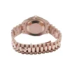 Day-Date 128235 AR Stainless Steel With Rose Gold Wrapped Chocolate Dial Replica