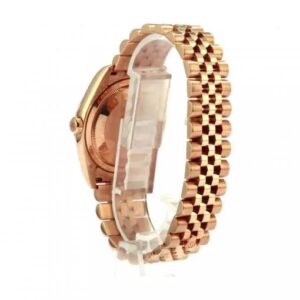Rolex Datejust 279165-0011 Everose Gold Automatic Green With Diamond Dial Jubilee Replica