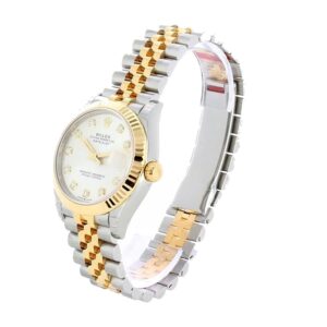 Rolex Datejust 278273 Steel And Yellow Gold Automatic Silver With Diamond Dial Jubilee Replica