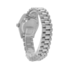 Day-Date 228206 KW Stainless Steel Black Diagonal Dial Replica