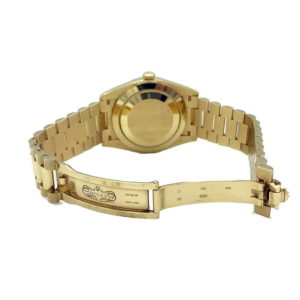 Day-Date 228235 EW Gold Black Diagonal Dial Replica