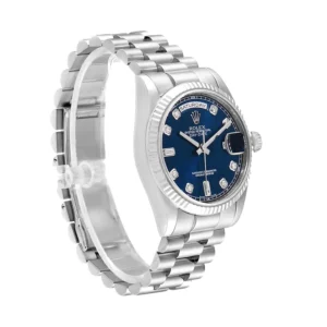 Day-Date 36 Blue Dial 128239 Oyster Replica