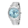 Day-Date 228206 Stainless Steel Blue Diagonal Dial Oyster Replica