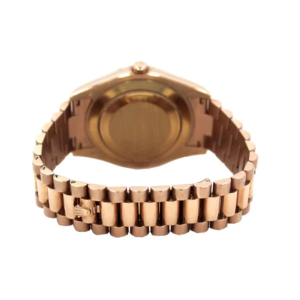 Rolex Day-Date II Rose Gold Wave Dial 218235-0035 Replica