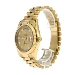 Day-Date II 218238 KW Yellow Gold Champagne Dial Replica