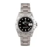 Rolex Explorer II Vintage Unpolished Rail Spider Black Dial 16570-0004 Oyster Replica