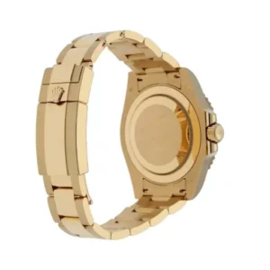 GMT-Master II 116718LN Gold Watch Black Dial Oyster Replica