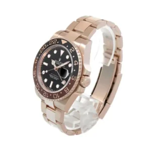 GMT-Master II 126715CHNR-0001 Rose Gold Automatic Black Dial Oyster Replica