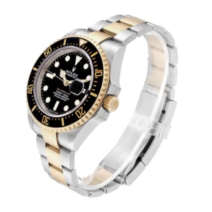 Rolex Sea-Dweller Two Tone Black Dial 126603 Oyster Replica