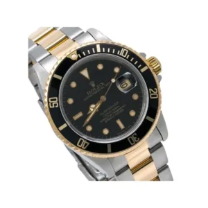 Rolex Submariner Date 16613LN Two-Tone Black Dial Oyster Replica