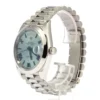 Day-Date 228206 Stainless Steel Blue Diagonal Dial Oyster Replica